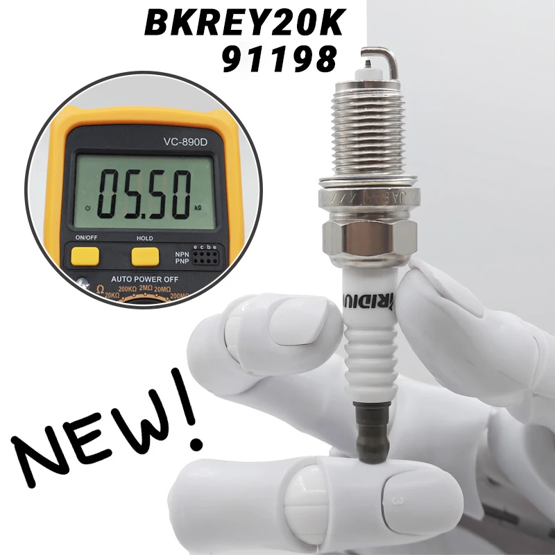 4/20PCS 90919-01198 Spark Plug For TOYOTA CAMRY SIENNA PICNIC RAV4 CALDINA COUPE SOLARA For BKREY20K 91198 90919-01198 K20TR11