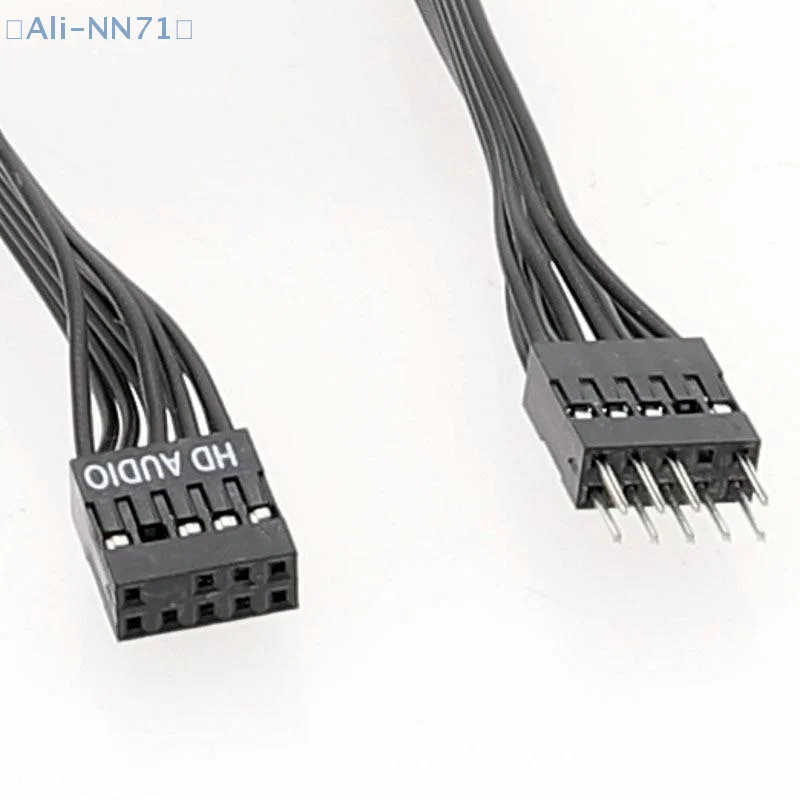 【NN71】 1 pièces 9 broches mâle à femelle accessoires de bricolage 20 cm/30 cm carte mère d'ordinateur avant Usb 9 broches 2.0 câble d'extension
