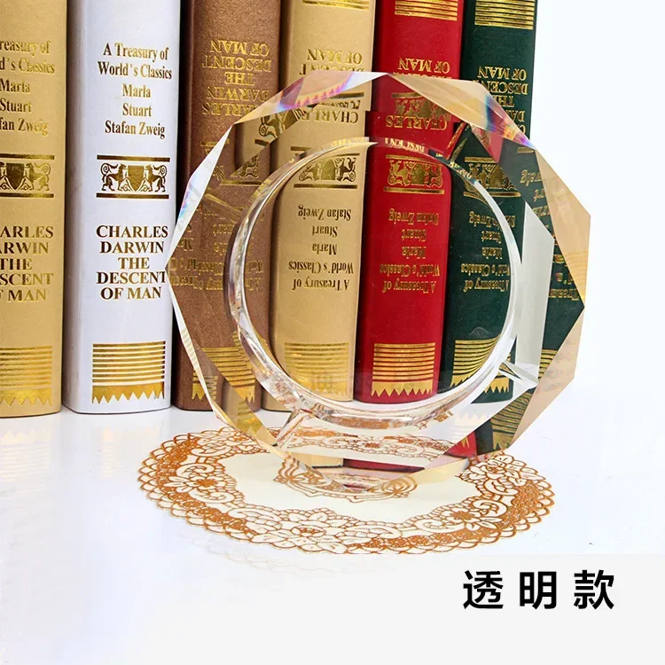 1pcs Diamond crystal glass ashtrays popular in homes and offices, cigar ashtrays