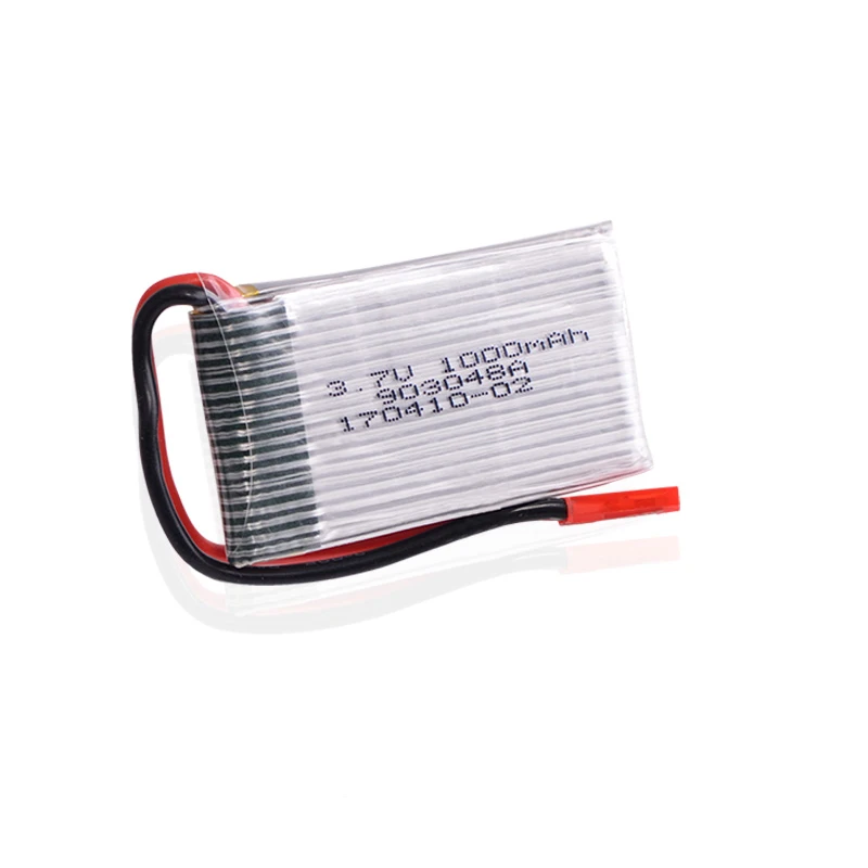 3.7V 1000mAh Lipo Battery 903048 Li-ion Battery/Charger RC Quadcopter Accessory Repair Spare Part for KY601S H11D H11C RC Drones