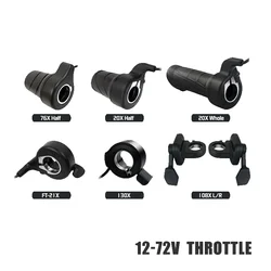 Electric Bicycle Part Waterproof BAFANG Thumb Throttle Ebike Whole  Half Twist  Handle For E-bike Conversion kit