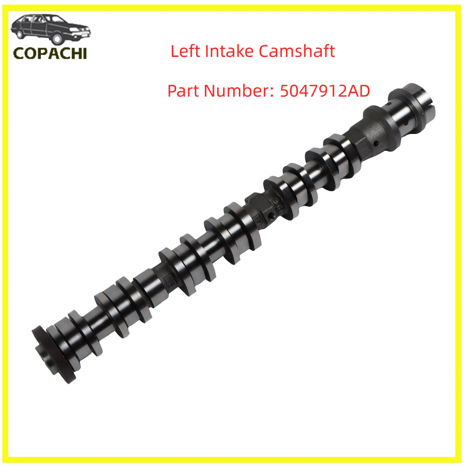 

1Pc Left Intake Camshaft 5047912AD For 2016-2024 Chrysler Dodge Jeep Ram 1500 3.6L Engine Car Accessories Parts Replacement