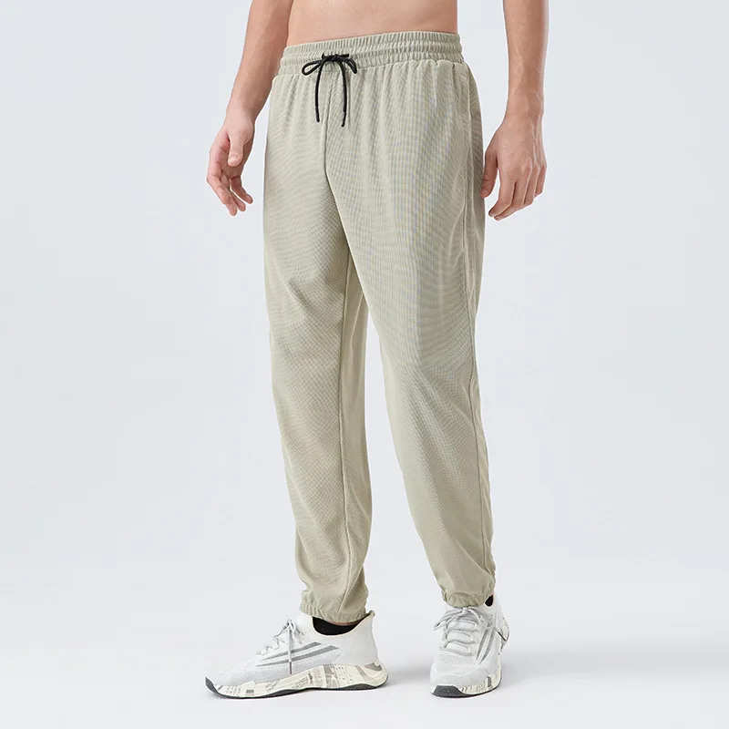 

Men Gym Jogging Sport Pants Thin Loose Quick-Dry Long Exercise Clothing Pockets Training Bodybuilding Trouser Marathon