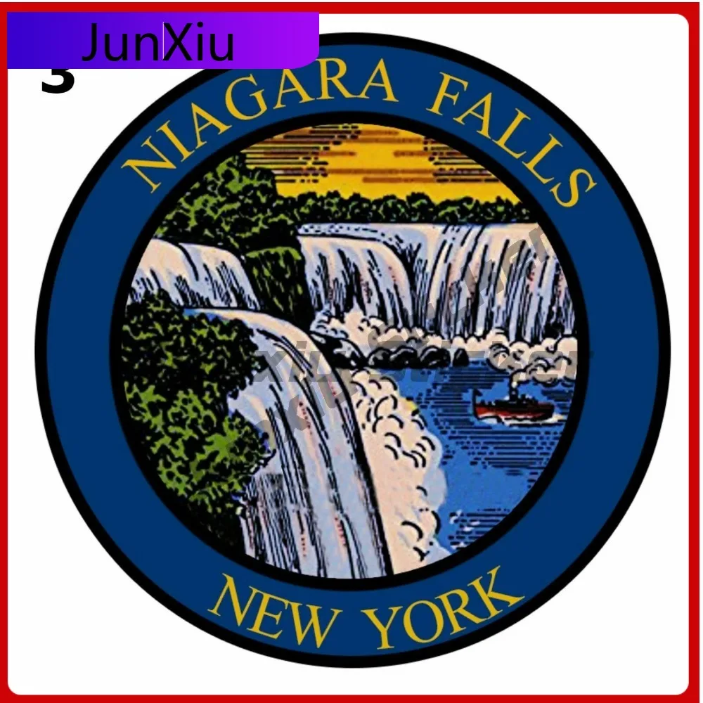 

Niagara Falls New York Truck Graphics Vinyl Sticker Decal Gift Vintage Waterproof Decora Car Laptop Window Bumper