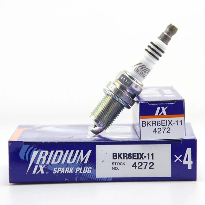 

4/6 шт. BKR6EIX-11 4272 иридиевая свеча зажигания для Toyota Lexus Mitsubishi Suzuki Mazda Chevy Subaru BKR6EIX11 BKR6EIX11-4272
