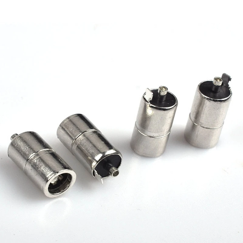 10 Pz 3.5mm Altoparlante Connettore Mono Femmina Presa PCB Montaggio A Pannello Microfono Telaio