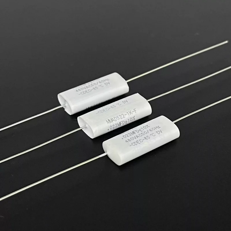 10PCS CDE MMADS22-1K-F 0.022UF 480V AC axial audiofrequency coupling capacitor from the United States