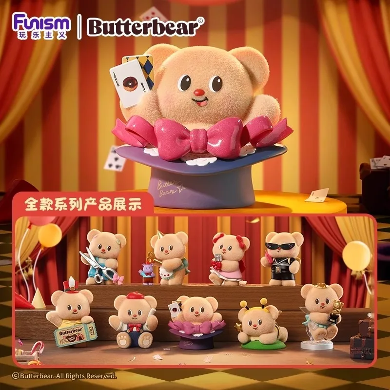 

Presale for 60 Days BUTTERBEAR Top Tier Team Series Plush Blind Box Mystery Box Caixa Caja Kawaii Dolls Girls Boys Gift Anime