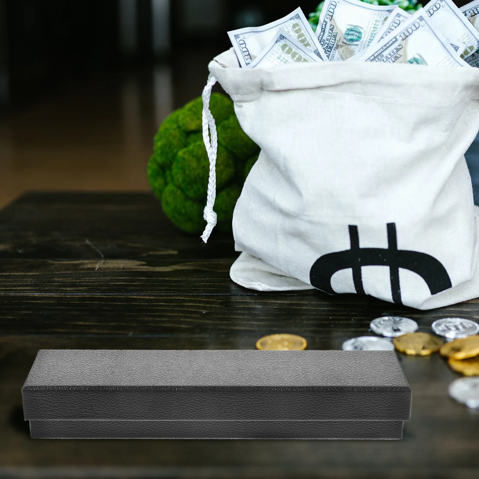 

6Pcs Coin Storage Box Paper Money Banknote Storage Organizer Compact Portable Holder for and Stamp