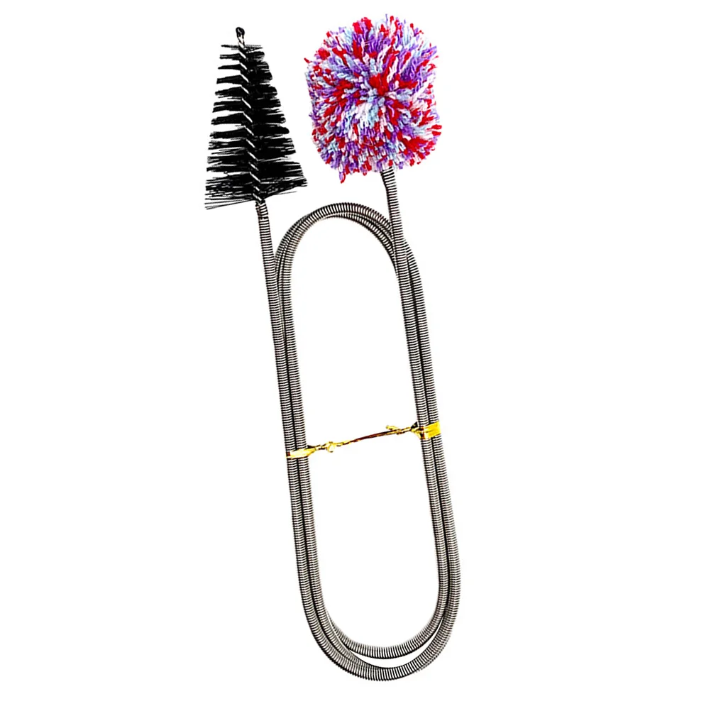 

Double-Ended Saxophone Cleaning Brush Flexible Tool for Neck Flare Trumpet Cornet Wind Instrument Maintenance Flexible Brush