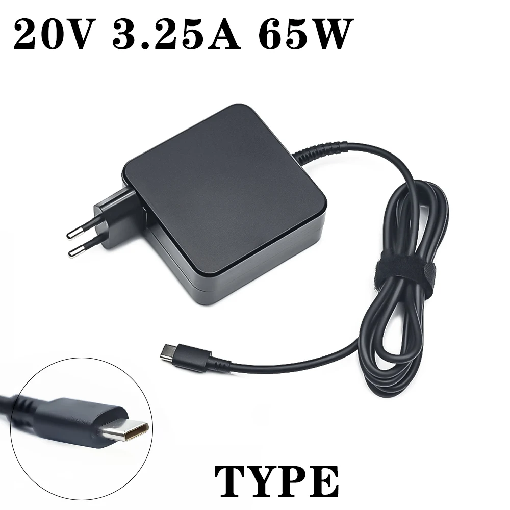 65W 20V 3.25A Typec PD Fast  Phone Laptop Charger Power Adapter For ASUS MacBook ZenBook