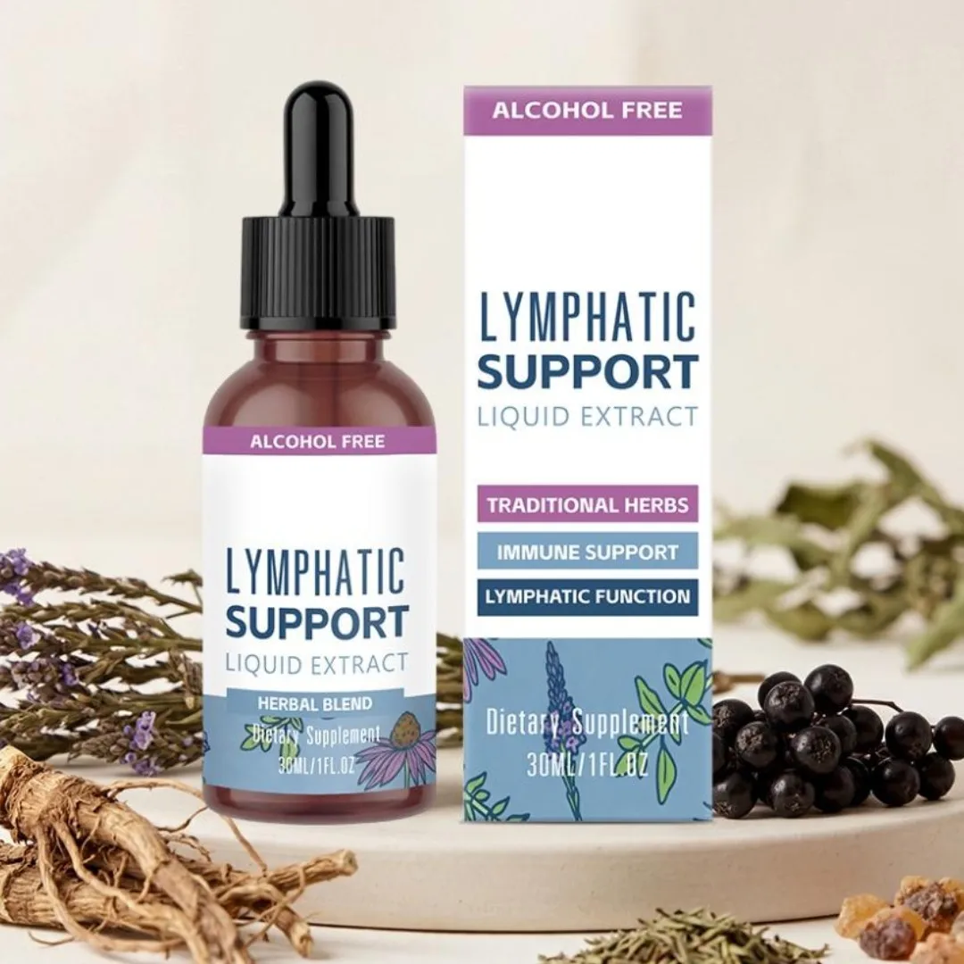 30ml Mild Herbal Serum Drops Natural Energy Replenishment Wellness Body Care Support Liquid Supplement Essence For Women & Men