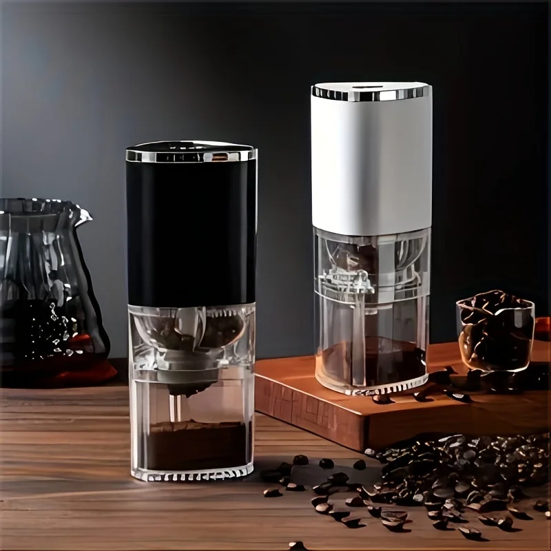 Adjustable Thickness Coffee Machine Household Fully Automatic Portable Grinder Italian Mini Coffee Grinder Small  Grinder