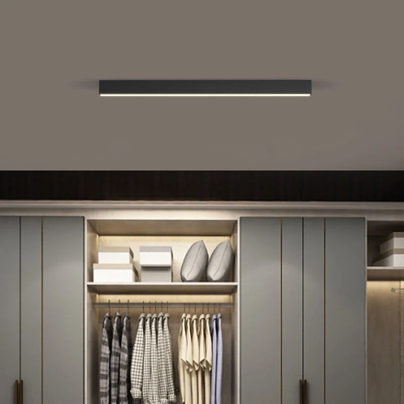Modern LED Ceiling Light For Balcony Corridor Passageway Sunroom Entrance Wardrobe And Foyer Simple Minimalist Long-Strip Light