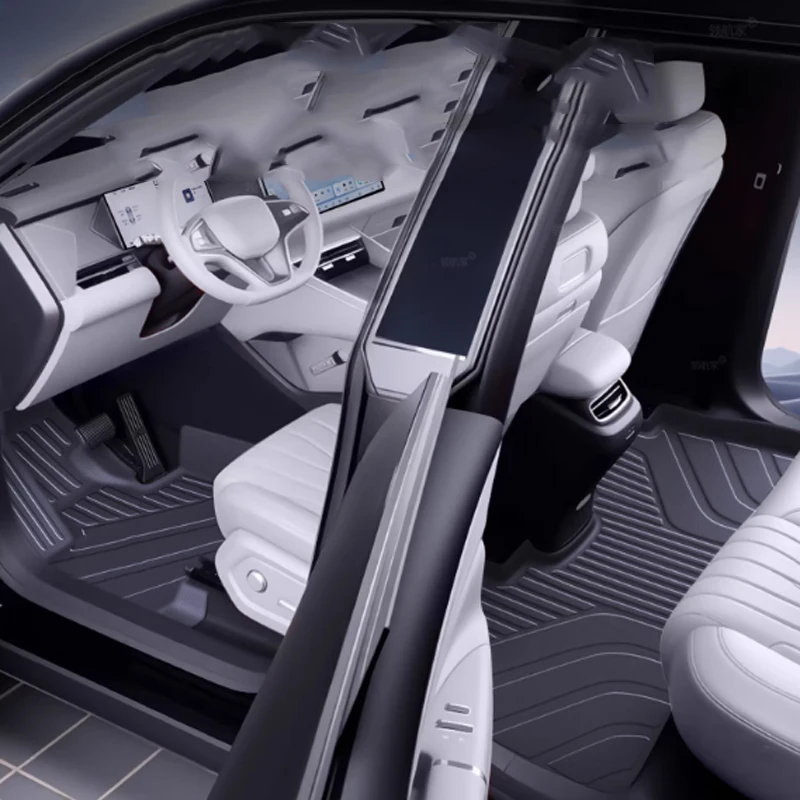 

For BYD Sealion 06 DMi/EV 2025-2026 Car Foot Mat Fully Enclosed Protection Thickened TPE Waterproof Anti-fouling Accessories