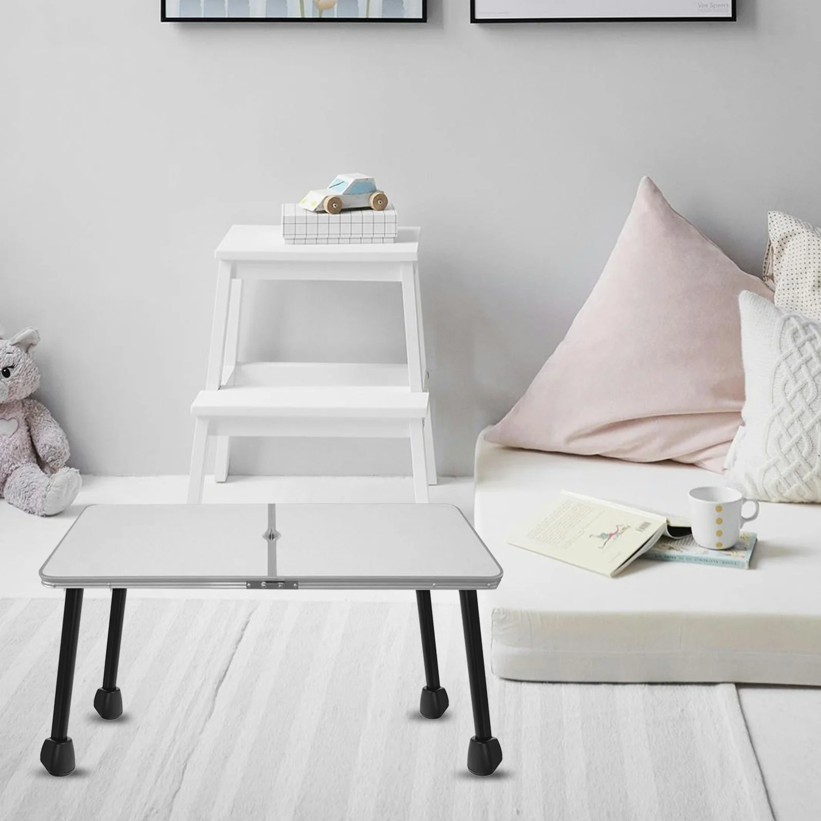 4 pçs dobrável resistente móveis para mesa café final pino de cabelo mesa pino de cabelo pernas conjunto dobrável pernas de mesa
