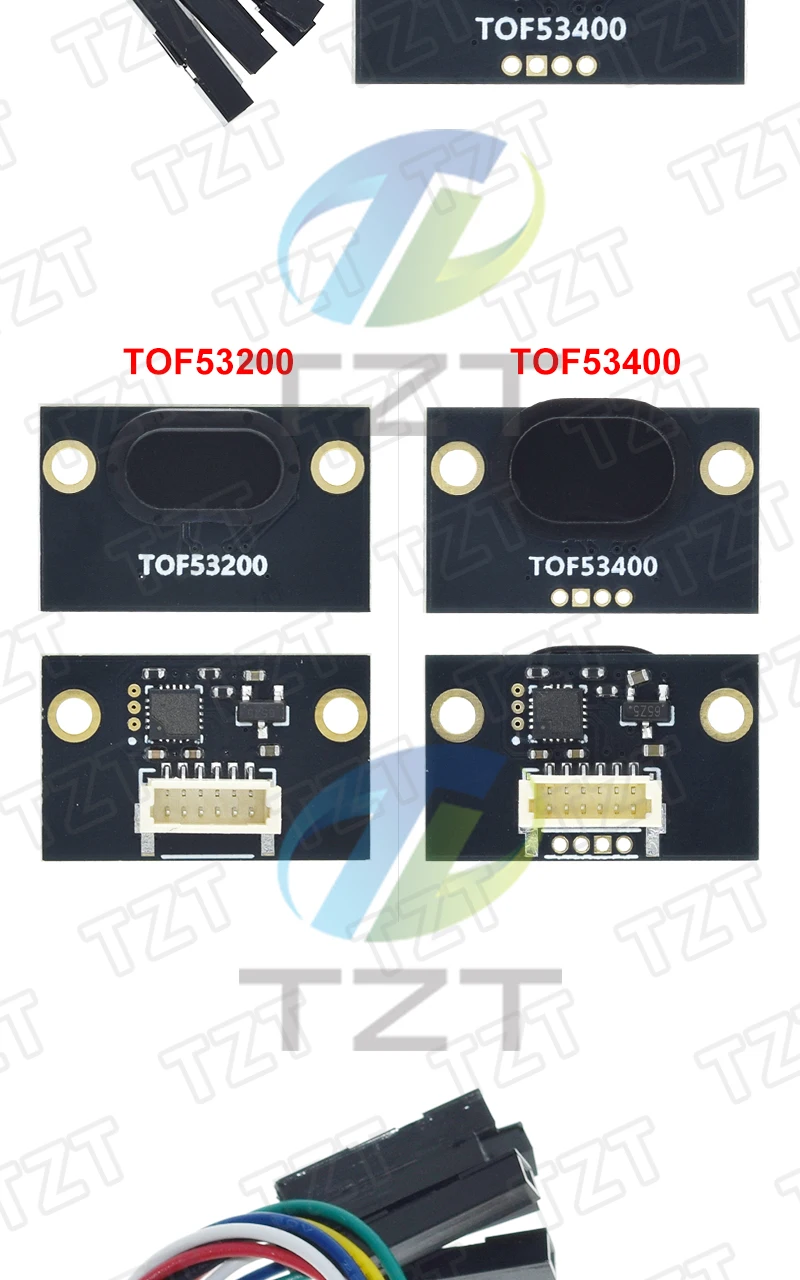 1/3 Stück TOF53200 TOF53400 2M / 4M Laser-Infrarot-Entfernungsmessungs-Sensormodul MODBUS IIC Serieller Modus für Arduino – Detail 9