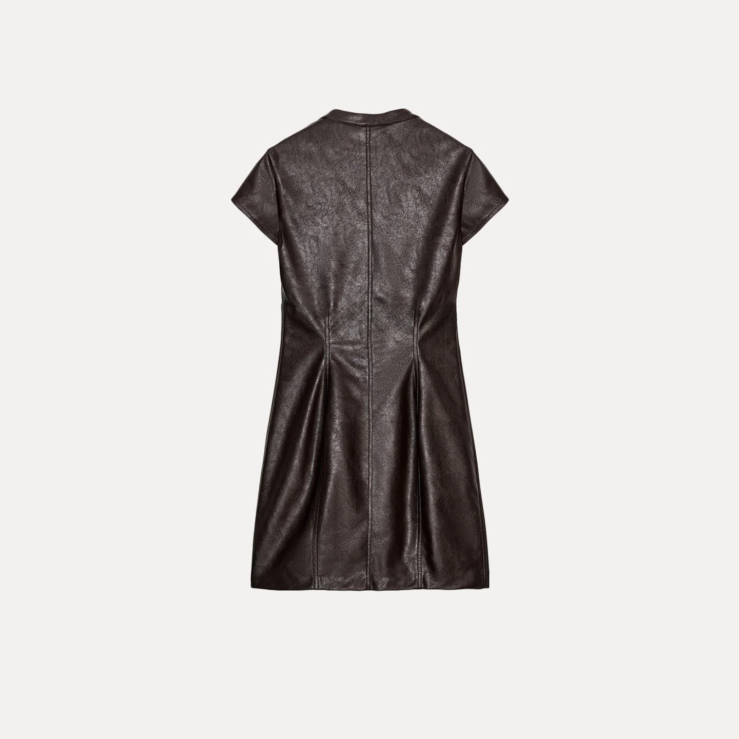 Vestido  de Manga Curta com Decote Redondo da Marca Z, Moda Fena, Outro Estilo, Outro Material, Uso Diário para ...