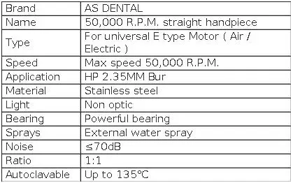 DEASIN Lab Equipment Micromotor Polisher Dental E-Type Micro Motor Plaster Grinding Polishing Handpiece Dentist Equipment Tool
