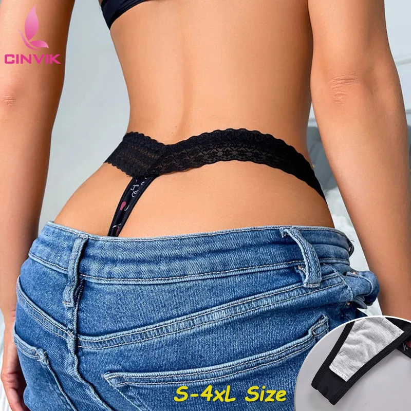 

Lace Sexy Summer Thong Low Waisted Embroidered Transparent Women Underwear Close Fitting Breathable Cool Tangas Fashion Girl