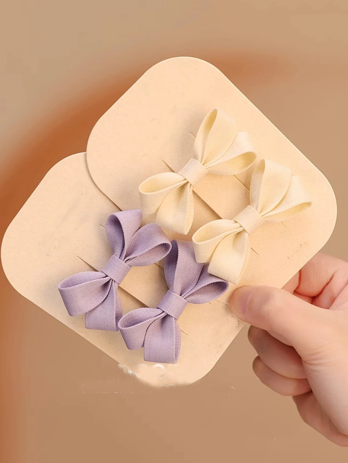 

Lystrfac 2Pcs/Lot Hair Bow For Women Girls Cute Hairpin Simple Top Hair Clip for Women Girls Hairgrips Hair Accessories
