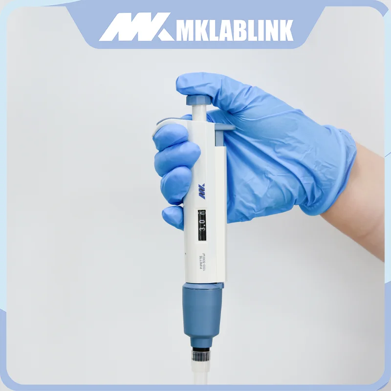 

MKLABLINK School Mechanical Pipette Single-channel Adjustable Volume Pipette lab supplies