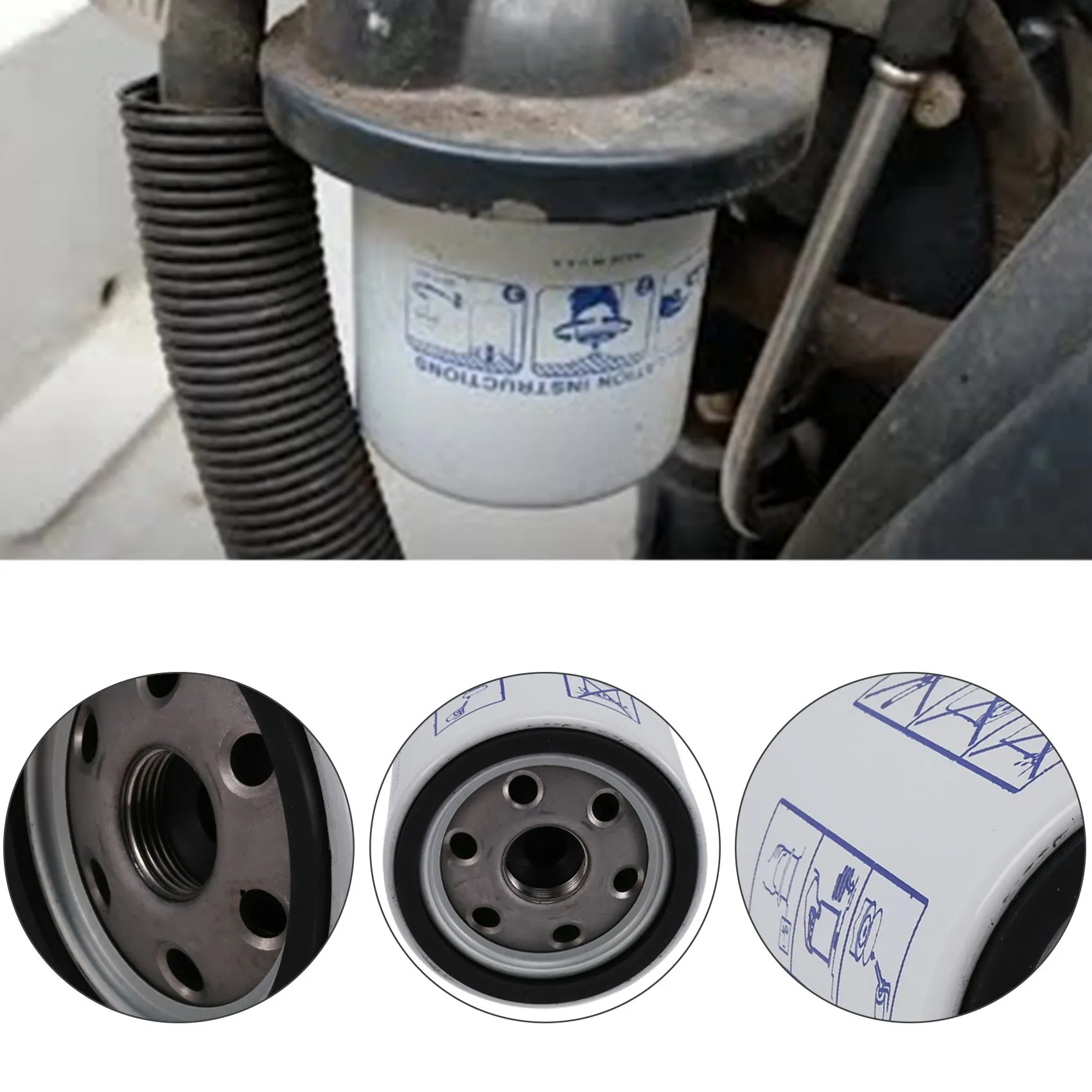 GOODT37C Engine Fuel Filter & Water Separator 3847644 3862228 3852413 3851218 for Volvo Penta 2008-Current V6/V8