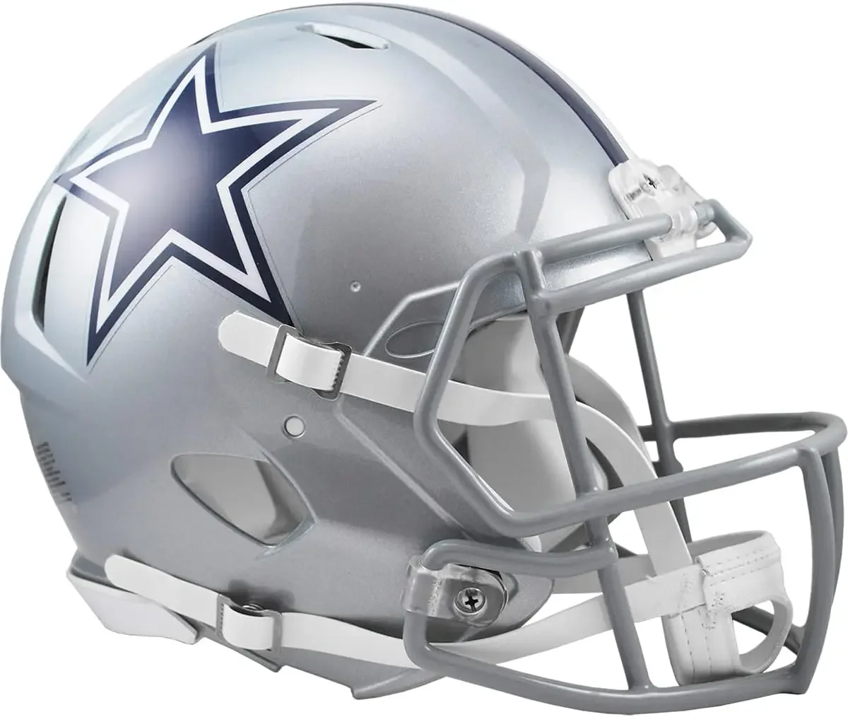 Dallas Cowboys Riddell Speed Casco de fútbol Proline auténtico de tamaño completo - Cascos auténticos NFL