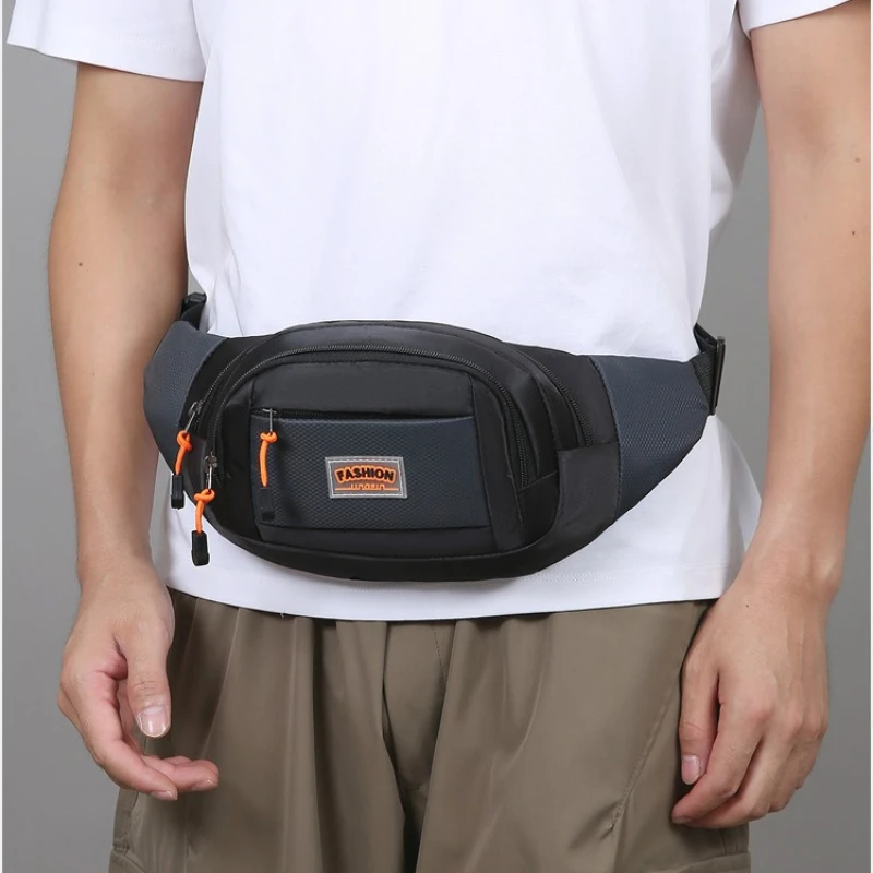 

New Outdoor Cycling Waist Packs Portable Leisure Sports Mobile Phone Bag Men's Travel Shoulder Bag