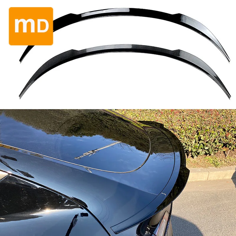 

Glossy Black Spoiler Wing For Tesla Model Y Max Spoiler Top Wings Black Lip Body Kit Car Accessories