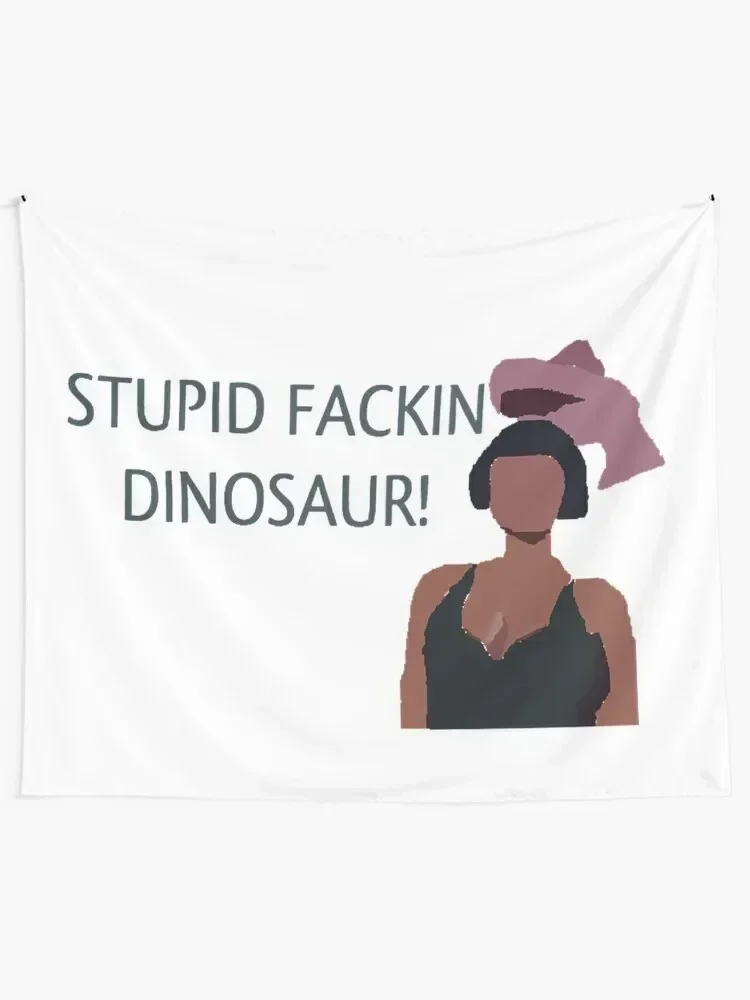 Stupid dinosaur nicki minaj Tapestry Decoration Wall Things To Decorate The Room Tapestry