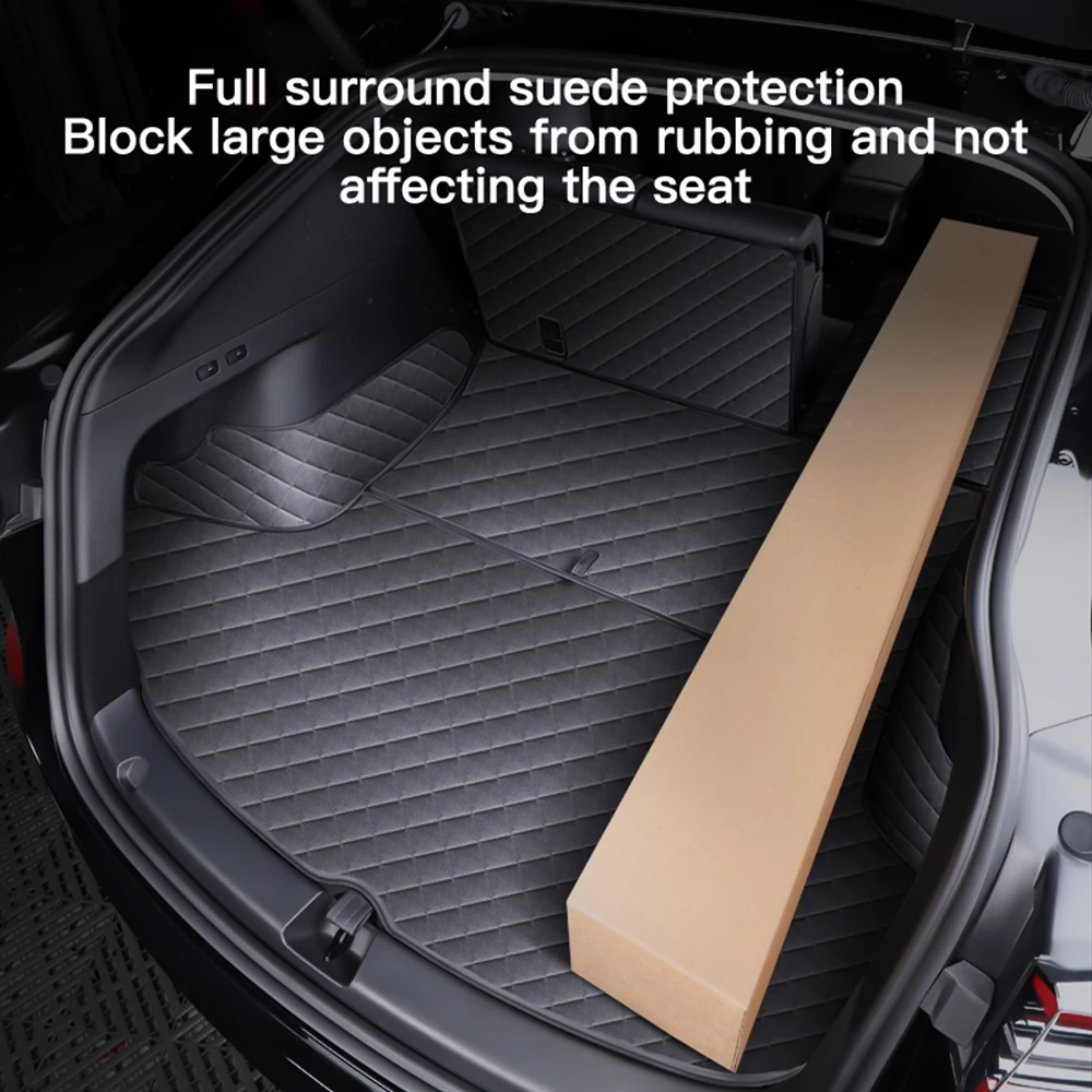 Oxford cloth Trunk Mat For Tesla Model Y 2017-2023 Water Proof Four Seasons Full Coverage Protection Car Accessories