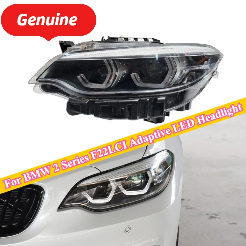 

Fit For BMW 2 Series F22LCI Headlight 2018-2020 F23 Headlights M2 F87 Headlight Adaptive LED Headlight Assembly 7469783 7469784