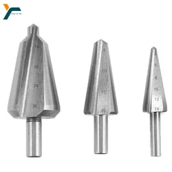 3Pcs Taper Drill Bits Umbrella Chamfer Drill HSS Drill 16-30 5-20 3-14mm Woodworking Metal Hole Cone Opener Drill Puncher Cutter