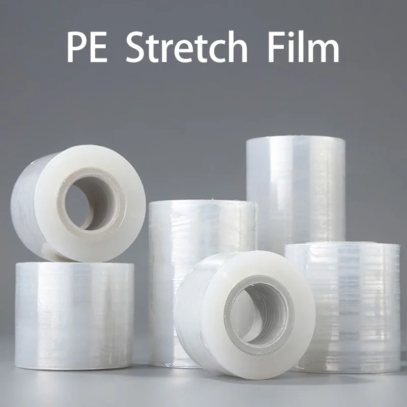 

200 meters Small roll PE stretch film sealing film protective film industrial packaging bottle sealing grafting