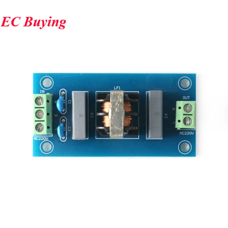 5Pcs/1pc DC Power Filter Board Modul Low Pass Stabilisierung Spannung Reduzierung Welligkeit 0-35V 0-5A Low-pass EMI Filter Boost – Detail 11