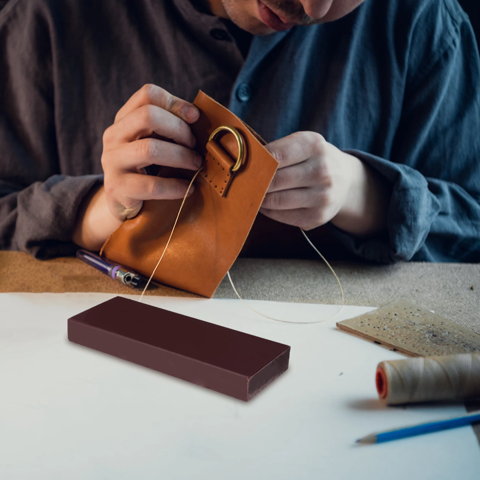 

Punching Mat Durable Pp Plastic Hole Punching Pad For Diy Leathercraft Projects Protective Portable Multifunctional