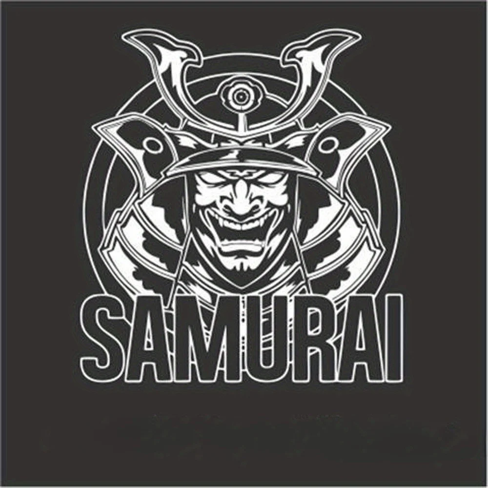 Japanese Warrior - Themed Samurai Car Decal, Stand Out Auto Sticker, Distinctive Automotive Styling Item