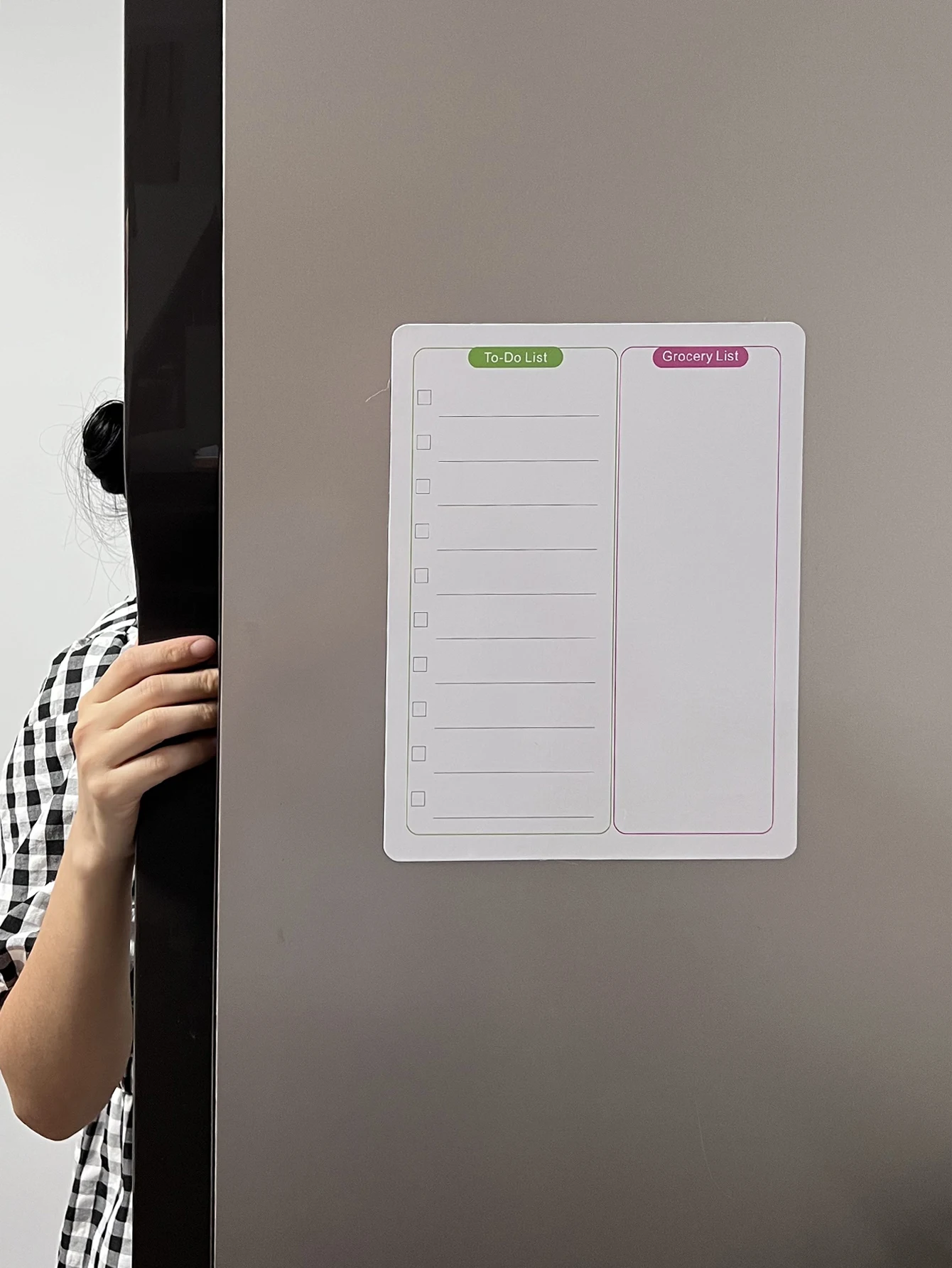 1 magnetic refrigerator sticker calendar magnetic whiteboard wall sticker learning schedule refrigerator message board