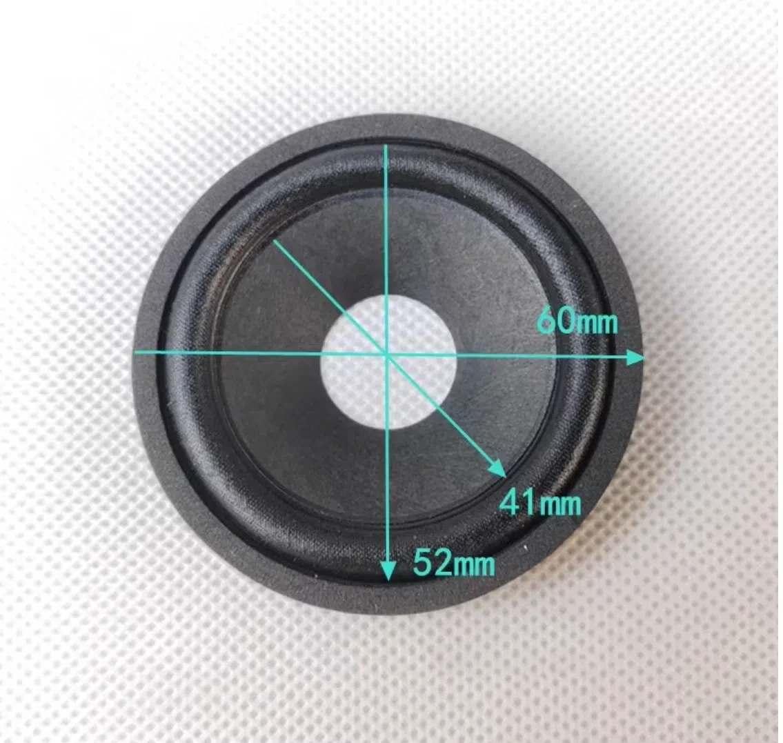 GHXAMP 2 بوصة 60 مللي متر المتكلم ورقة حوض 17 الأساسية مخروط طبل ورقة القماش حافة إصلاح الملحقات 2 قطعة