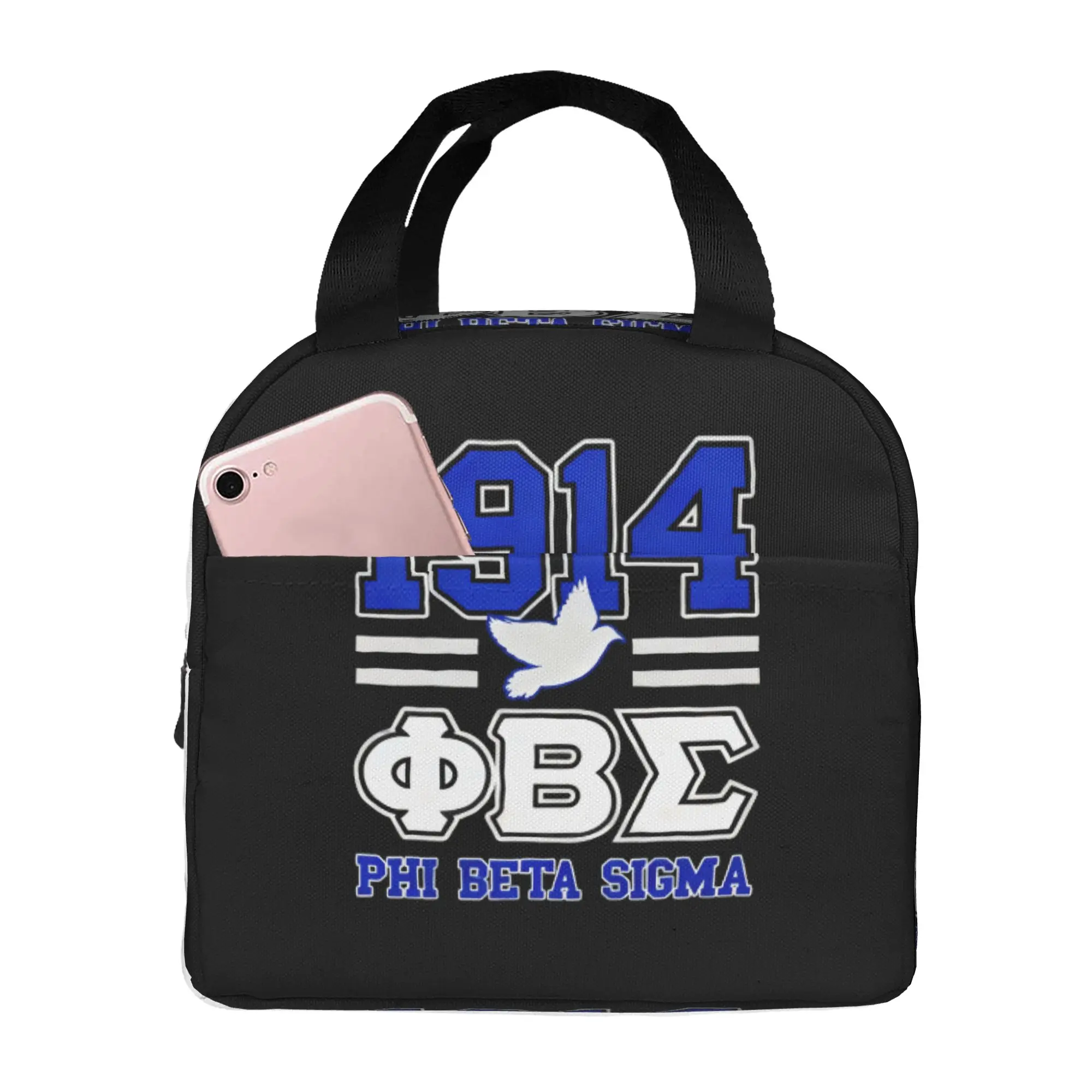 Estuche para lápices Beta Sigma Phi para niños y niñas, gran capacidad, Sigma desde 1914, caja para bolígrafos, bolsa, accesorios escolares