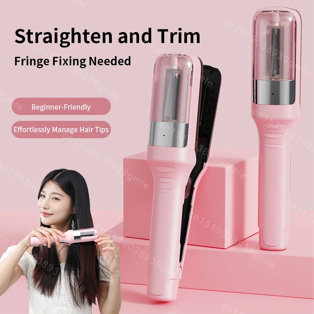 2 In 1 Electric Hair Clipper Automatic Split Ends Hair Trimmer Hair Dry Damaged Remover Machine Massage Comb Device