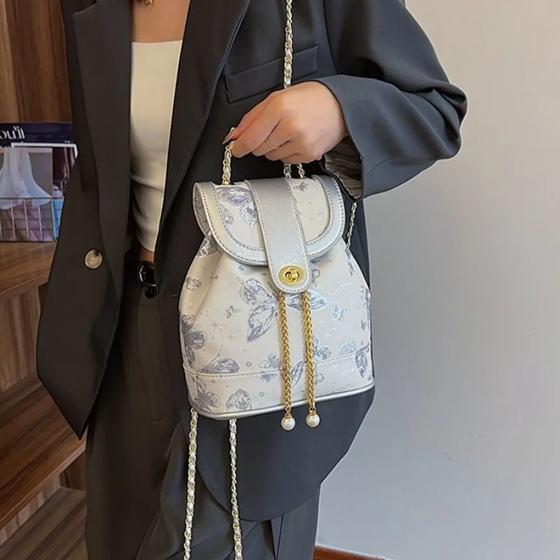 

Стильная женская сумка для подростков. Модная сумка через плечо для кампуса для прогулок в школе и выходных.