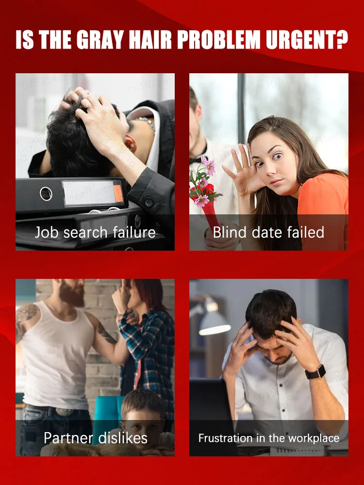 قل وداعاً للشعر الرمادي مما يجعلك تبدو أكبر، ويستعيد شعرك الأسود الطبيعي في 7 أيام. #4