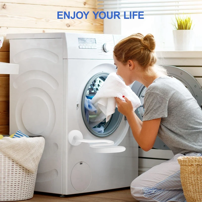 Front Load Washer Door Prop, Stable And Durable Washing Machine Door Prop Open, Easy To Use Washer Door Prop White