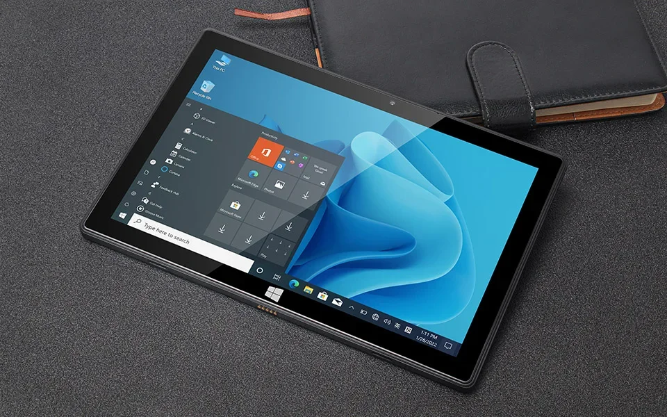 UNIWA Winpad BT302 10.1 Inch Windows 11/10 Tablet PC N4100 4C4T Processor 4+64GB/8+128GB 4000mAh Smart Pad WiFi BT Double USB