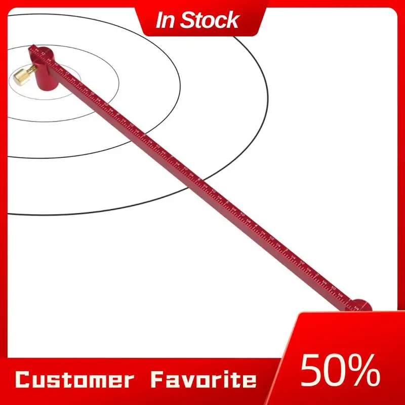

AT03 Top Adjustable Drawing Circle Ruler,Aluminum Compass Scribe Center Finder,Woodworking Fixed-Point Circle Line Gauge