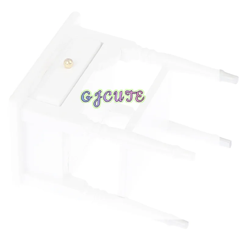 /GJ/1:12 Dollhouse Miniature Furniture Bedside Cupboard Doll House Room Decor 1Pc