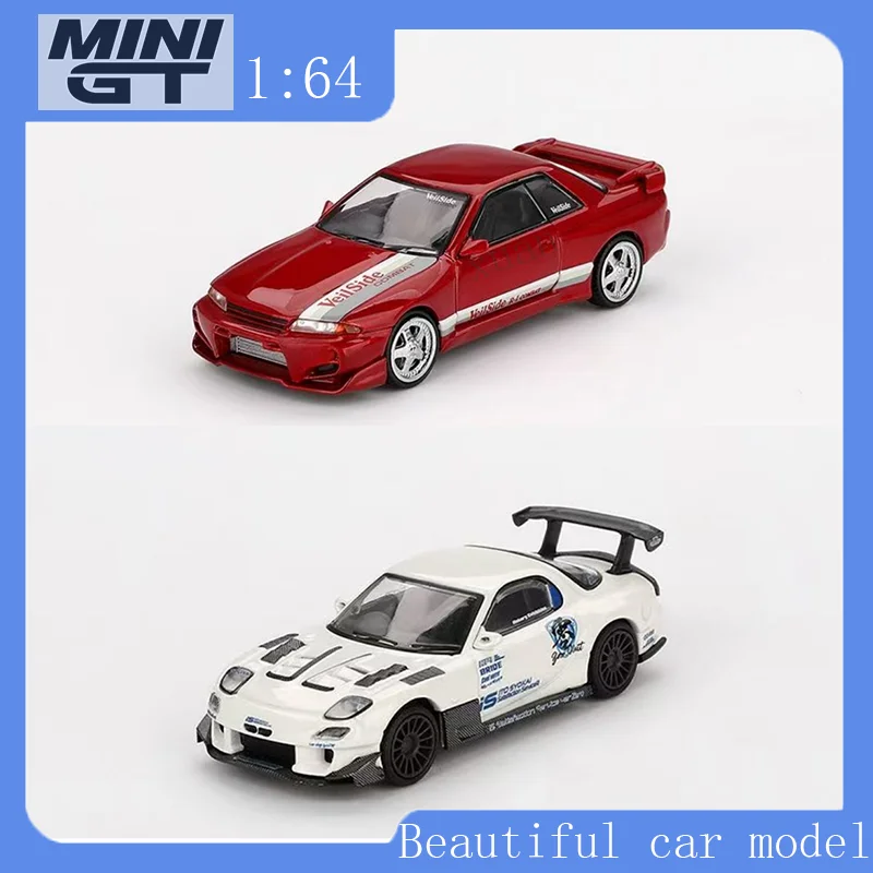 

MINIGT 1:64 Nissan GTR R32 VeilSide Combat C-I Red 987 Mazda RX-7 (FD3S) Ltosyoukai 987 Alloy Car Mold