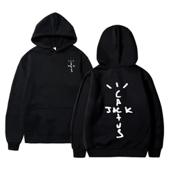 Moletom com capuz de cacto Jack Swag feminino e masculino, pulôver casual, Hoodies extragrandes, Hip Hop, Engraçado, Verão, Harajuku, 2024